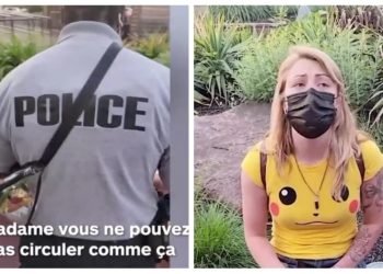 Cette femme est arrêtée par la police car son short est "trop ​​court" !  Jugez par vous-même ! (Vidéo)
