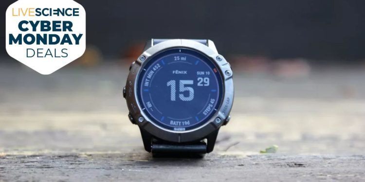 Ne tardez pas — plus que quelques heures pour économiser 42 % sur la Garmin Fenix ​​​​6X Pro Solar pour le Cyber ​​​​Monday – Thebuzzly