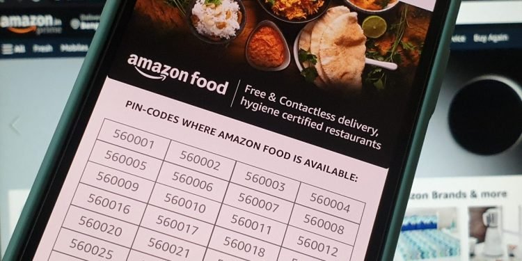 Amazon Food Delivery Business cessera à partir du 29 décembre: rapport – Thebuzzly