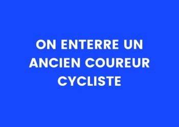 On enterre un ancien cycliste