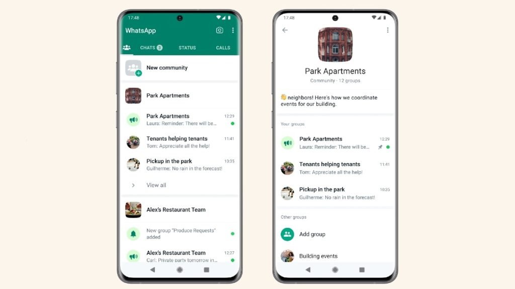 WhatsApp déploie la fonctionnalité des communautés et les sondages en chat, augmente la limite du groupe à 1 024 participants – Thebuzzly