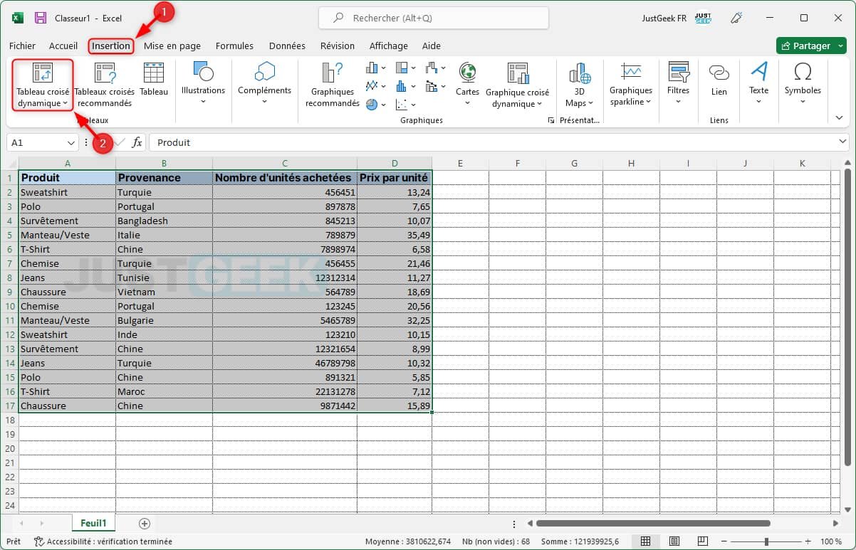 Comment créer un tableau croisé dynamique dans Excel ? – Thebuzzly