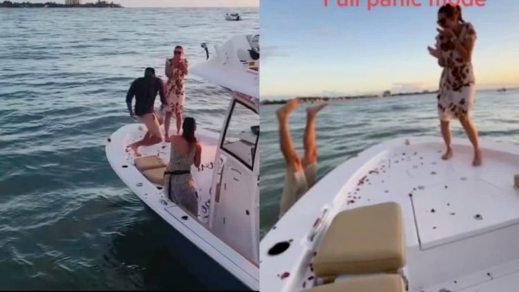 Lors de la demande en mariage, il fait tomber la bague dans l'eau (vidéo) – Thebuzzly