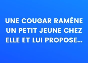 un couguar ramène un jeune garçon à la maison et lui propose...