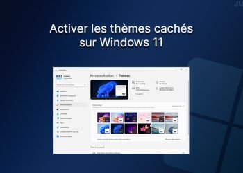 Activer les thèmes cachés sur Windows 11