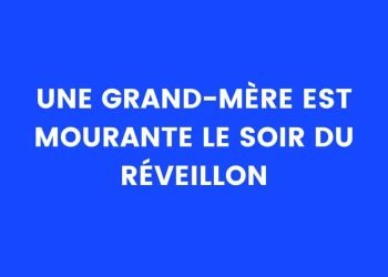 Une grand-mère se meurt le jour de l'an