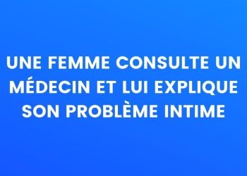 Une femme consulte un médecin et lui explique son problème intime