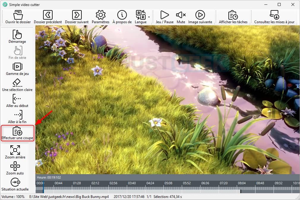 Couper une vidéo avec le logiciel gratuit Simple Video Cutter – Thebuzzly