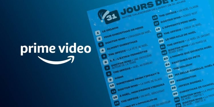 Amazon Prime Video lance son calendrier de l'avent avec des films et des séries ! – Thebuzzly