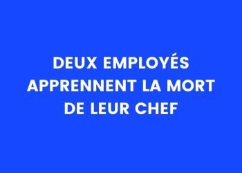 Deux employés apprennent la disparition de leur patron