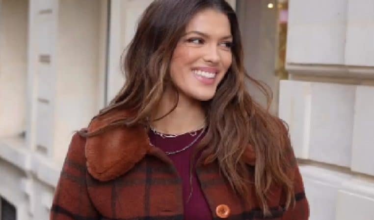 Iris Mittenaere nous prouve qu'elle sait mettre en valeur sa silhouette de rêve