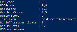 Obtenez le score Windows Experience Index sur Windows 11 et 10