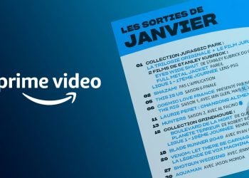 Programme Amazon Prime Video Janvier 2023