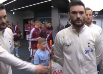 Hugo Lloris retrouve Emiliano Martinez : l'ambiance est glaciale (vidéo)