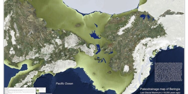 Le pont terrestre de Bering s'est formé bien plus tard qu'on ne le pensait à l'origine, selon une étude