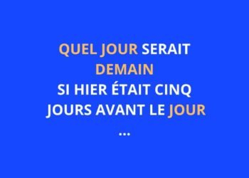 Aurez-vous la bonne logique ?