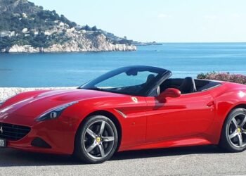 Ferrari California dégats