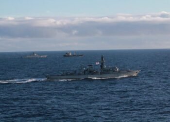 Un navire de guerre Russe aperçu dans le détroit du Pas-De-Calais