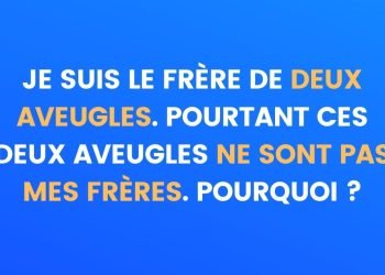 Soyez le plus intelligent pour résoudre cette histoire de frère