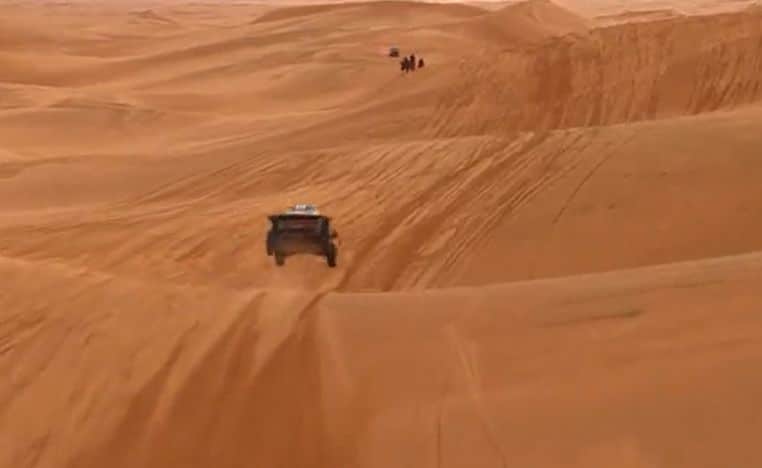accident conducteur dakar désert dunes