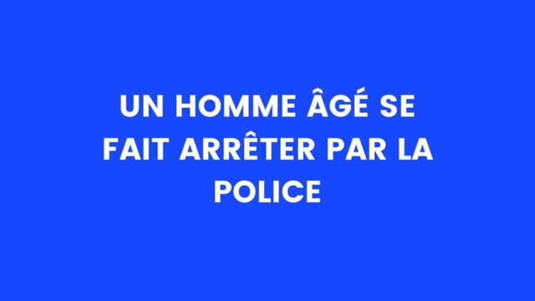 Un vieil homme est arrêté par la police – Thebuzzly