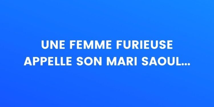 Une femme furieuse appelle son mari ivre... – Thebuzzly