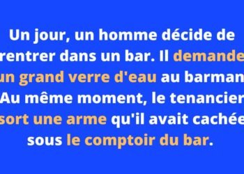 si vous trouvez la réponse, vous êtes vraiment perspicace