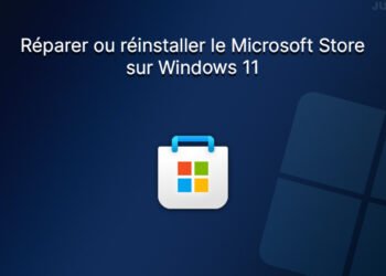 Réparer ou réinstaller le Microsoft Store sur Windows 11
