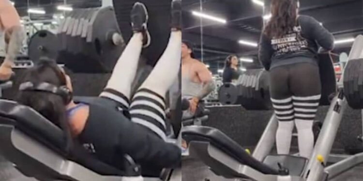 A la salle de sport, son legging transparent révèle tout ! (vidéo) – Thebuzzly