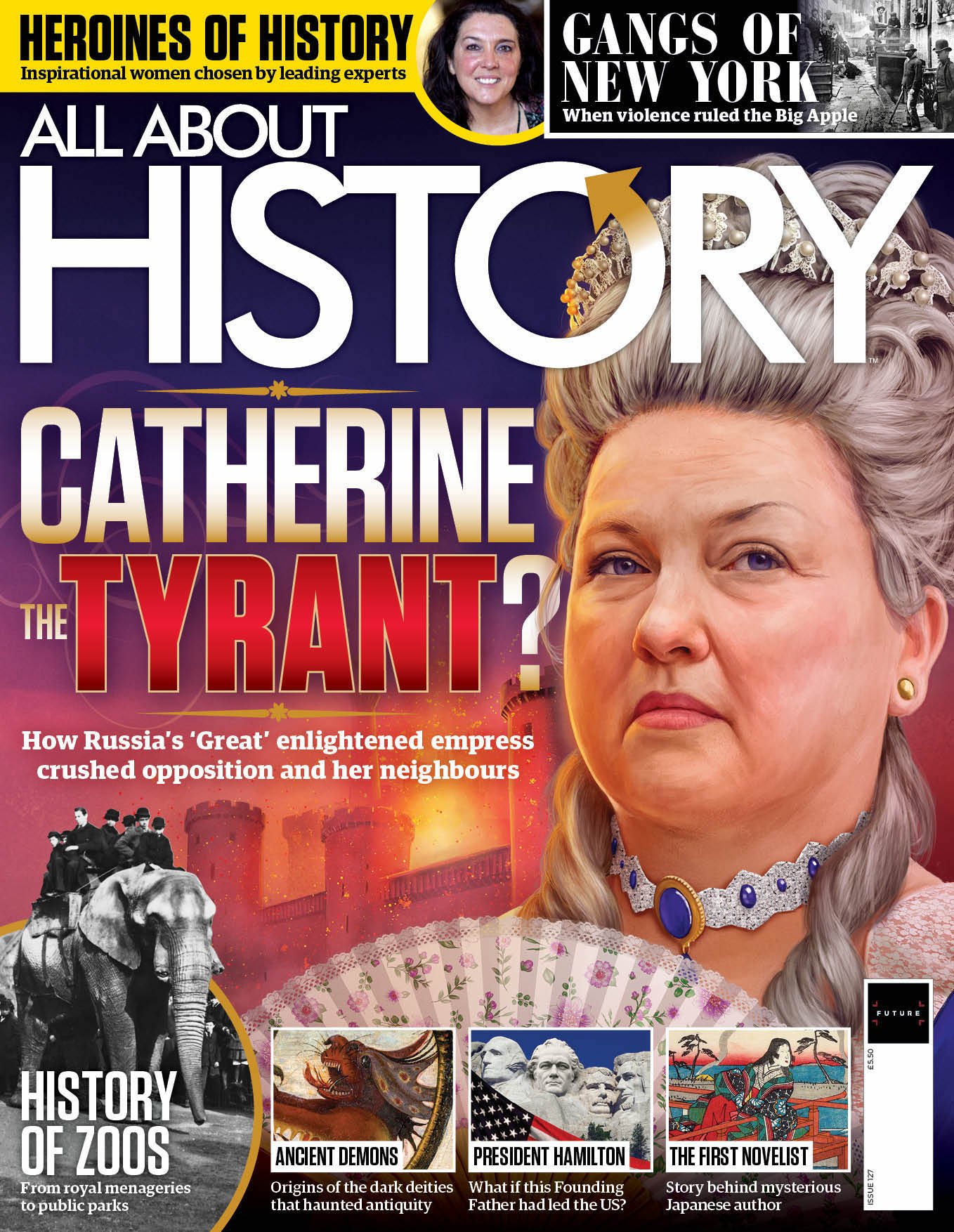 Couverture Tout sur l'histoire 127