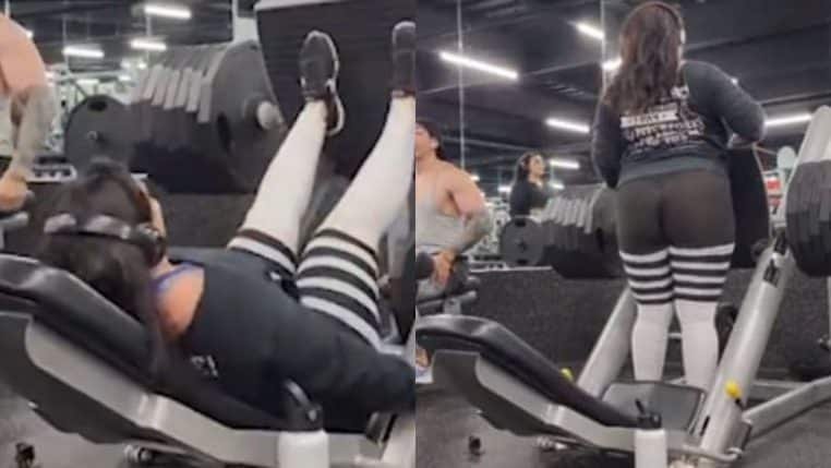 A la salle de sport, son legging transparent révèle tout ! (vidéo) – Thebuzzly