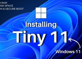 Comment télécharger et installer Tiny 11 23H2 ISO