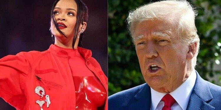 Donald Trump affronte Rihanna après son show de la mi-temps du Super Bowl... pour qui se prend-il ?