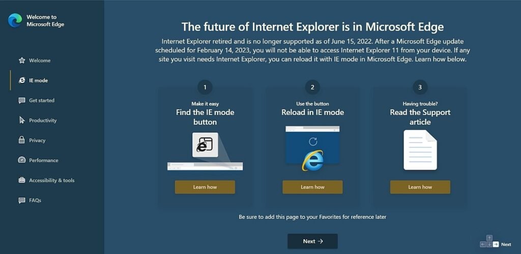 Internet Explorer sera définitivement désactivé sur Windows 10 via Microsoft Edge Update le 14 février – Thebuzzly