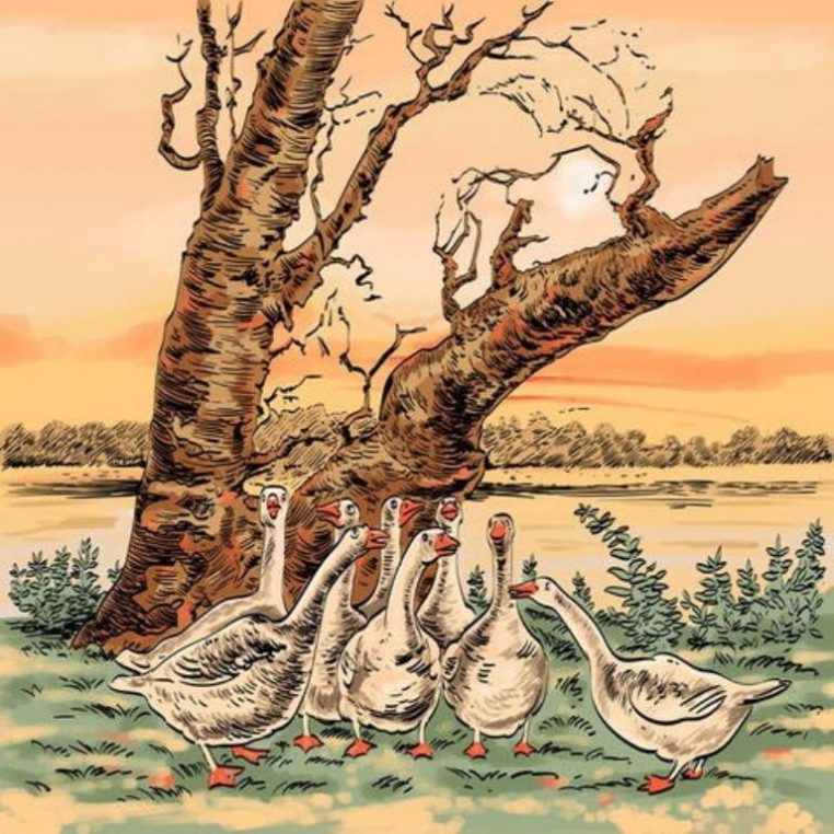 Pouvez-vous trouver l'autre animal dans cette illustration?