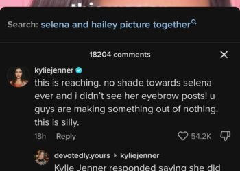 Réponse de Selena Gomez sur TikTok