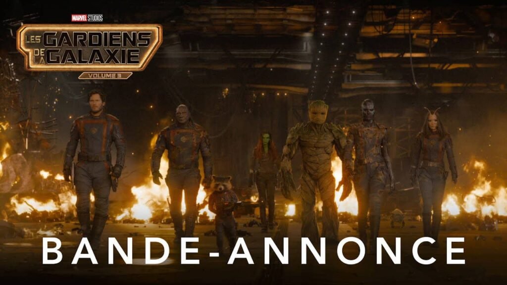 une nouvelle bande-annonce avant la sortie du film Les Gardiens de la Galaxie Vol.3