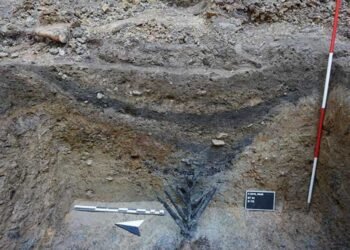 Des « défenses à pointes » romaines antiques rendues célèbres par Jules César découvertes en Allemagne