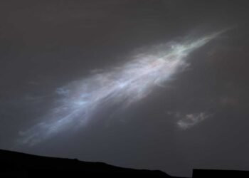 Découvrez les premières images claires des «rayons du soleil» sur Mars dans de nouvelles photos étranges de la NASA