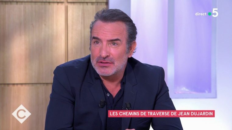 Jean dujardin polémique france cinéma acteur twitter c à vous