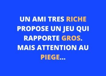 Devinette du jour : celle-ci va certainement faire fondre vos neurones !