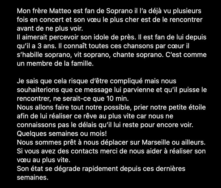 rencontrez Soprano, sa chanteuse préférée ! Aidez-le à réaliser ce rêve – Thebuzzly'enfant chanteur soprano perd la vue