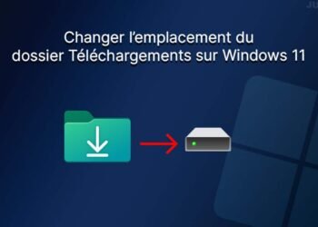 Changer l'emplacement du dossier Téléchargements sur Windows 11