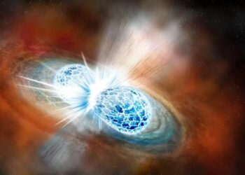 D'étranges sursauts radio qui éclipsent des galaxies entières pourraient provenir d'étoiles à neutrons en collision, selon une nouvelle étude