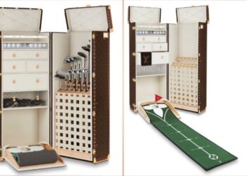 Louis Vuitton s'en sort très bien en revisitant sa célèbre malle de voyage pour... golfeurs !