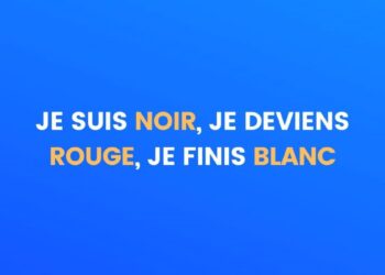 Devinette du jour : Seuls les plus malins trouveront ce que représente cette série de couleurs