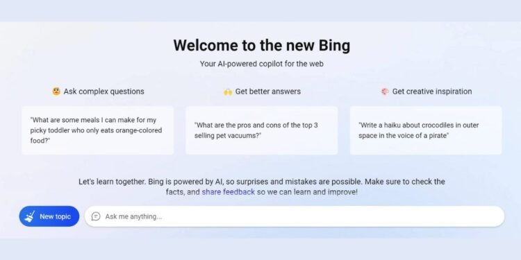 L'Inde parmi les 3 principaux marchés pour le moteur de recherche Bing alimenté par ChatGPT, selon Microsoft – Thebuzzly