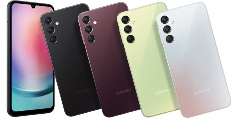 Lancement du Samsung Galaxy A24 avec appareil photo de 50 mégapixels et batterie de 5 000 mAh : prix, spécifications – Thebuzzly