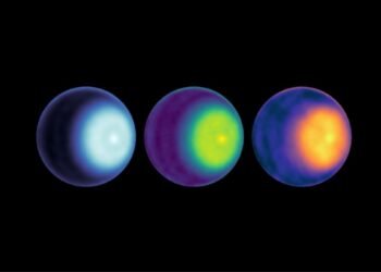 Découverte d'un « vortex polaire » déchaîné au-dessus du pôle nord d'Uranus pour la première fois
