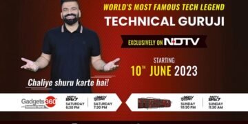 NDTV & Gadgets 360 Exclusively Sign Gaurav Chaudhary AKA Technical Guruji as the Face of Their Technology Content